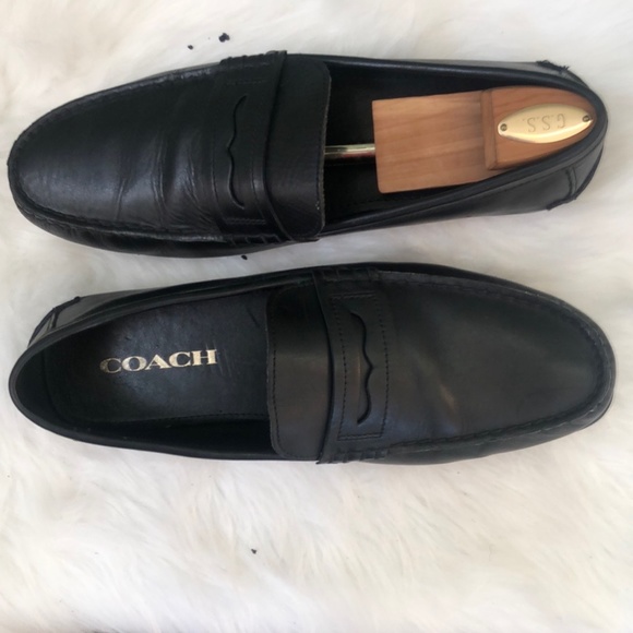 Coach Men\'s Size 12D Black Shoes